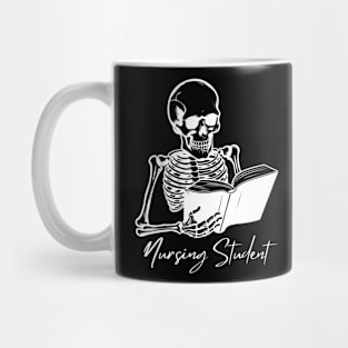 Nursing Student Skeleton Mug